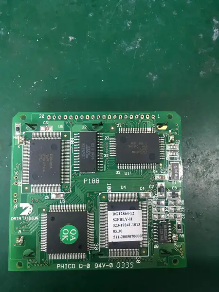 Carte LCD DG12864-12 S2FBLY-H PHICO D-0 94V-0