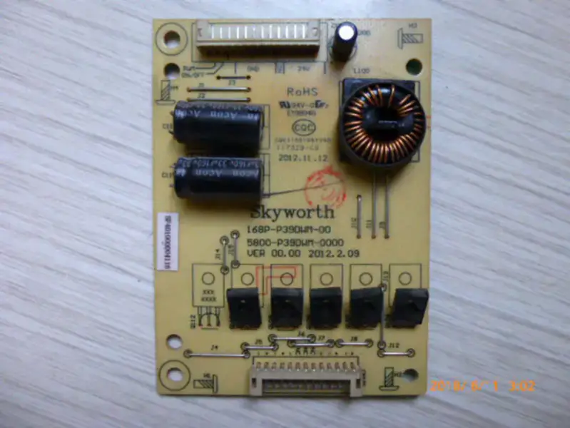 Carte onduleur Skyworth 39E350D 168P-P39DWM-00 5800-P39DWM-0000