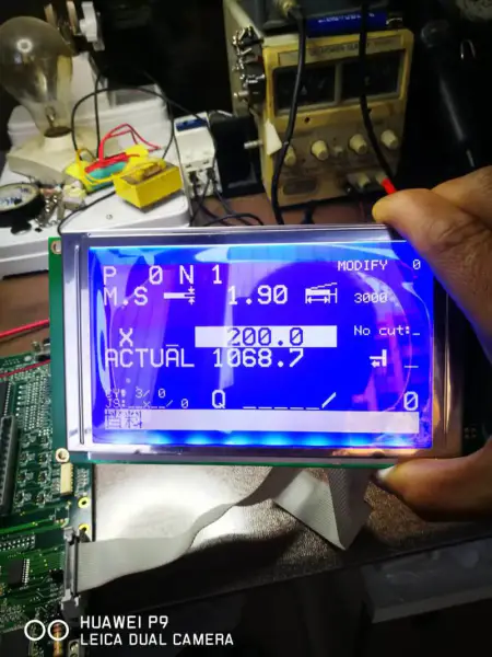 CYBELEC S-DNC-61-G16 DNC60 LCD board