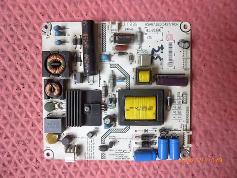 Carte d'alimentation Hisense LED32K600J 32K370 32EC510 32EC510N RSAG7.820.5427