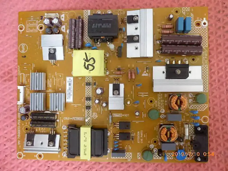 Carte d'alimentation Philips 55PUF6701/T3, carte LCD