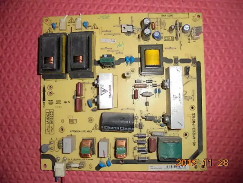 TCL L32P60BD L32V10 ROWA 32R18 Power Supply Board 40-A112C3-PWD1XG