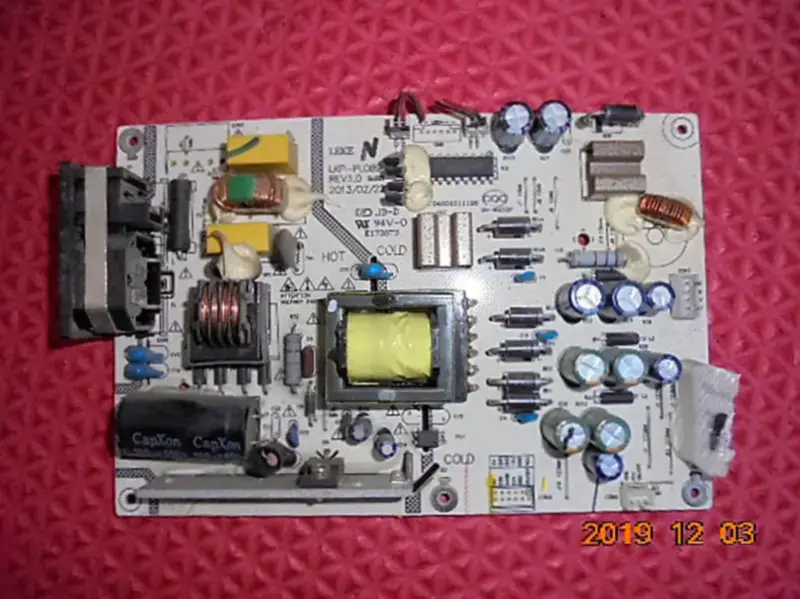 SANYO 32CE530BLED 32CE530ALED Power Supply Board LKP-PL089 REV 1.0
