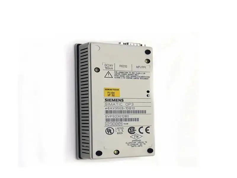 Siemens 6AV3503-1DB10 Écran tactile