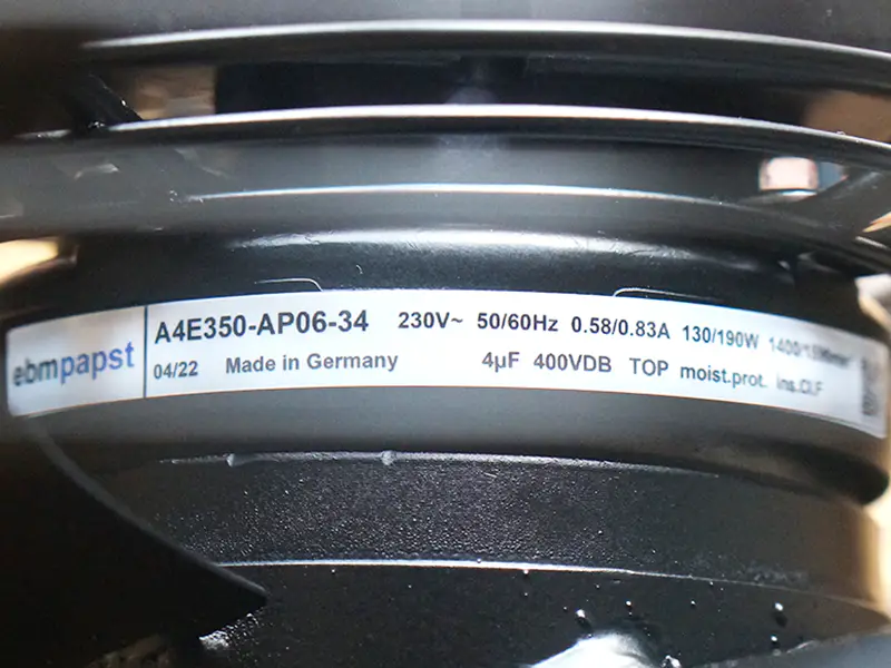 Ventilateur Ebmpapst A4E350-AP06-34