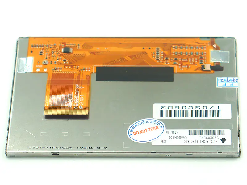 AA050ME01 Mitsubishi LCD panel replacement for Industrial Application
