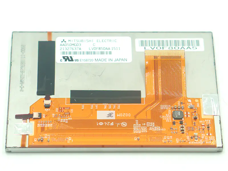 AA050MG03 Mitsubishi LCD panel replacement for Industrial Application