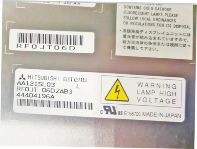 Mitsubishi AA121SL03 LCD