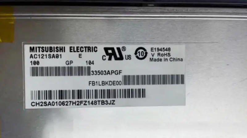 AC121SA01 Mitsubishi LCD panel replacement for Industrial Application
