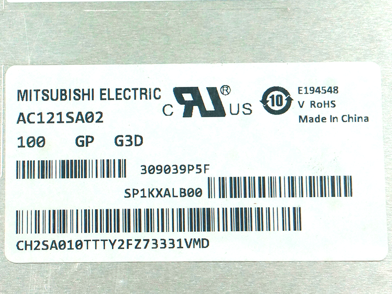 12.1Inch Lcm A-si Tft-lcd Ac121sa02 Display Module