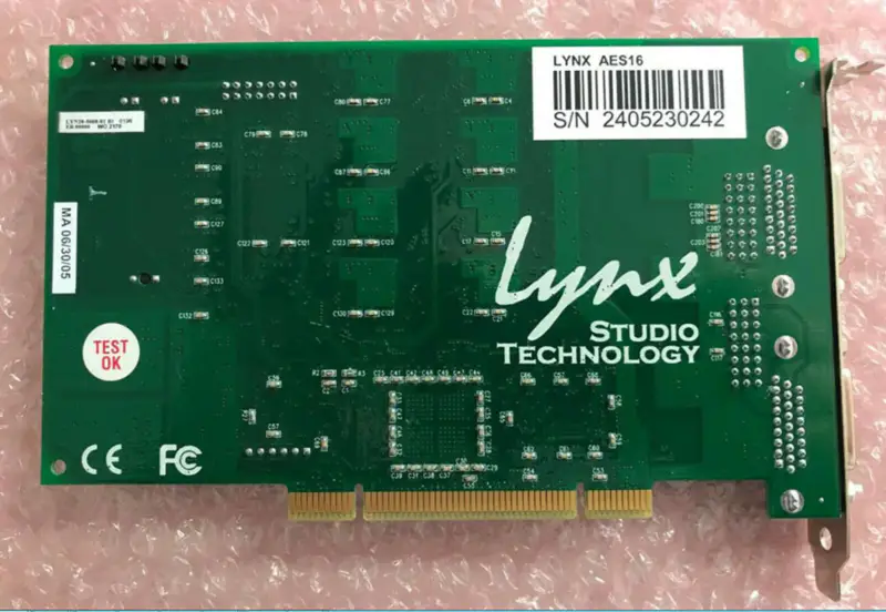 Lynx AES16 8-channel AES/EBU PCI Audio Interface A/D/A 192kHz