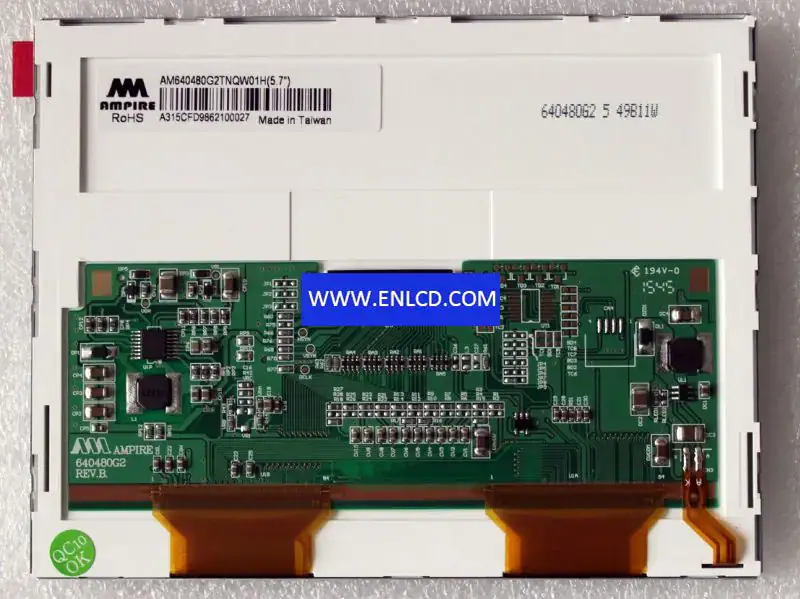 AM-640480G2TNQW-01H AMPIRE LCD panel replacement