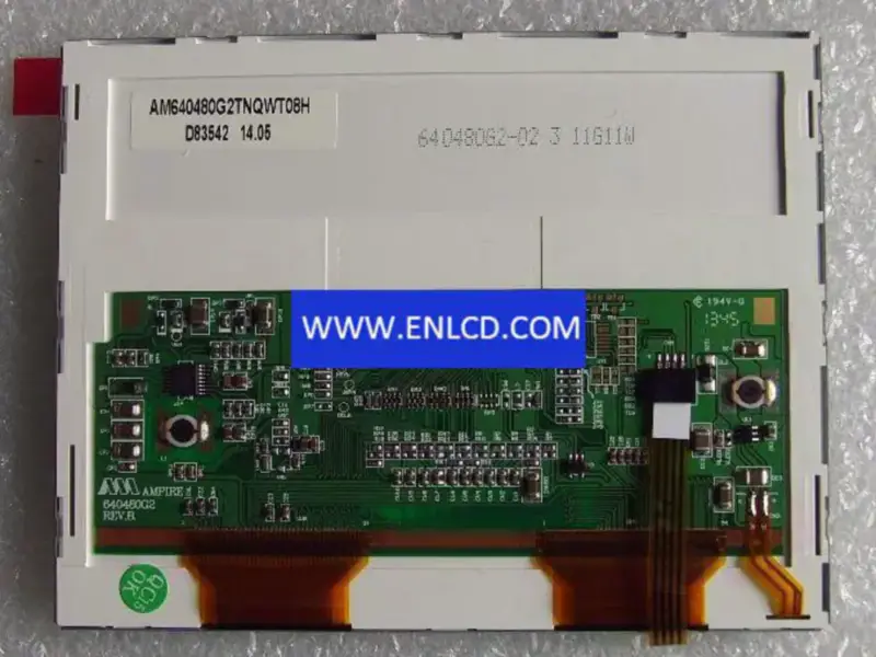 Remplacement du panneau LCD AM-640480G2TNQW-T08H AMPIRE pour application industrielle