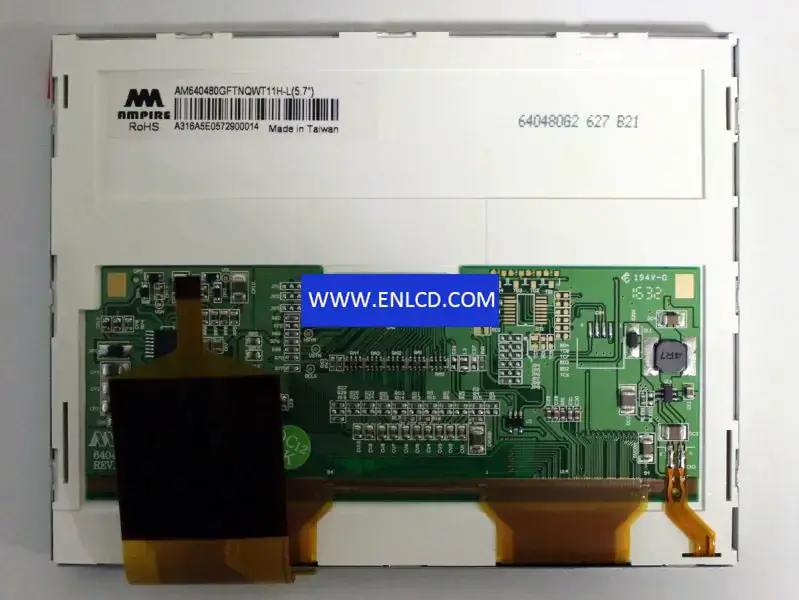 Remplacement du panneau LCD AM-640480GFTNQW-T11H-L AMPIRE