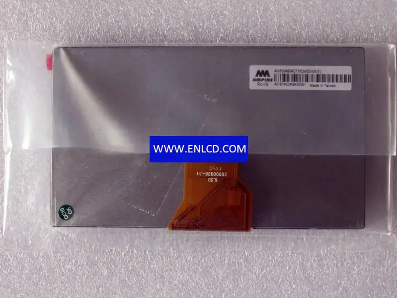 Remplacement du panneau LCD AM-800480ACTMQW-00H AMPIRE pour application industrielle