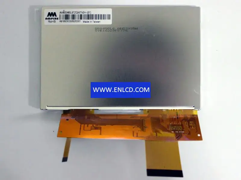 Remplacement du panneau LCD AM-800480L6TZQW-TN0H-I AMPIRE pour application industrielle