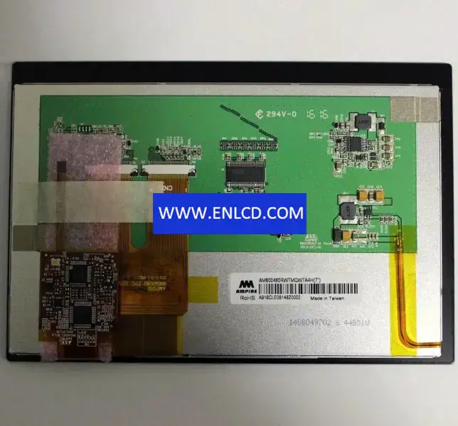 AM-800480RWTMQW-TA4H AMPIRE LCD panel replacement for Industrial Application