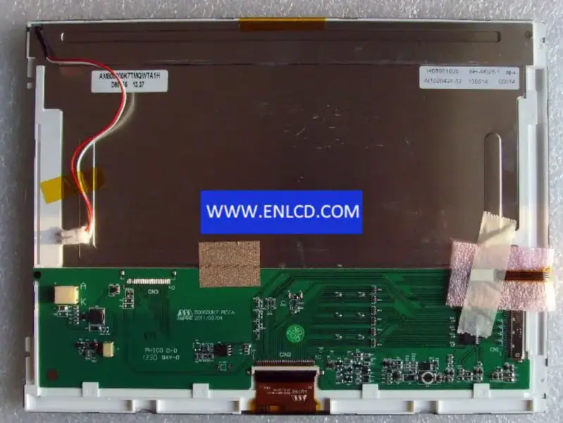 Remplacement du panneau LCD AM-800600K7TMQW-TA1H AMPIRE pour application industrielle
