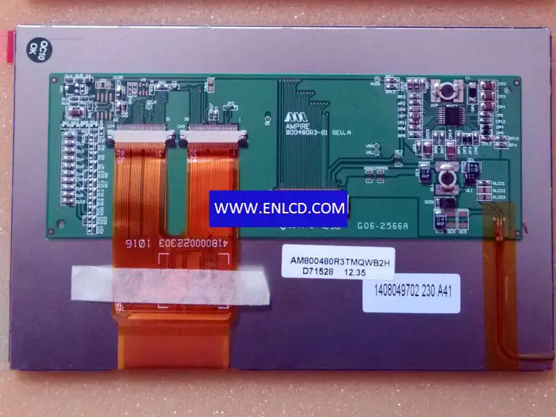 AM800480R3TMQW-B2H AMPIRE LCD panel replacement for Industrial Application