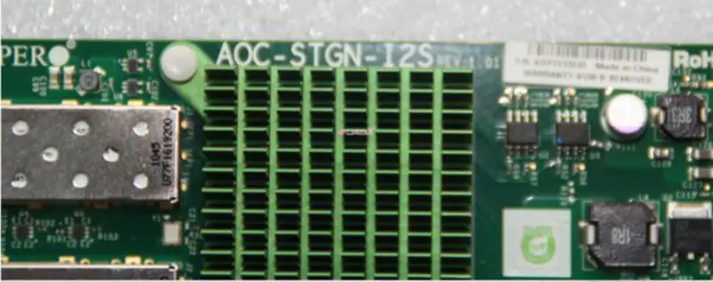 Adaptateur Ethernet SUPER DUAL Port 10GB AOC-STGN-I2S Intel E10G42BTDA carte mère industrielle