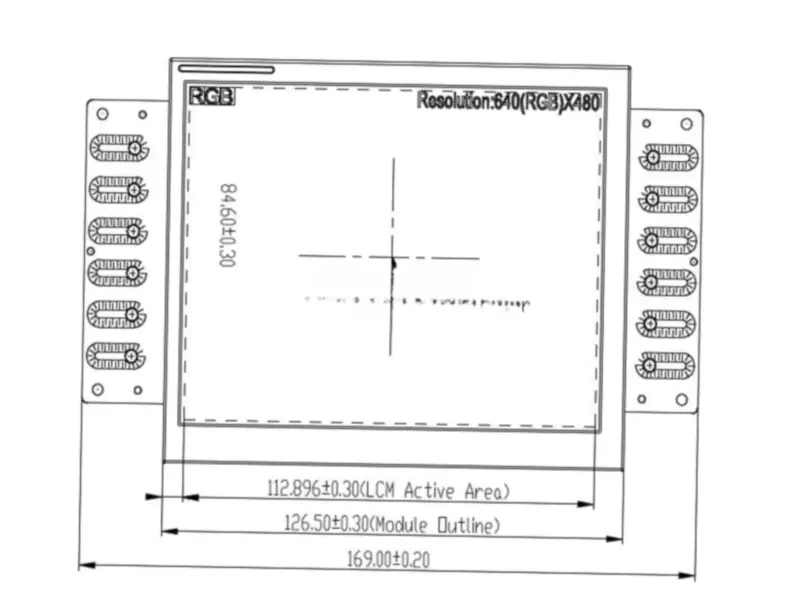 Chimei Innolux AT056TN53 V.3 LCD