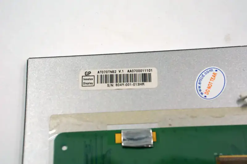 AT070TN82 V.1 Innolux Remplacement du panneau LCD pour écran tactile