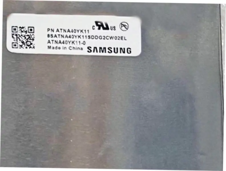Samsung ATNA40YK11-0 LCD
