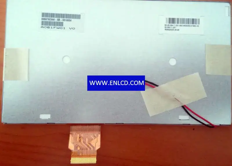 A061FW01 V0 AUO LCD panel replacement for Automotive Display