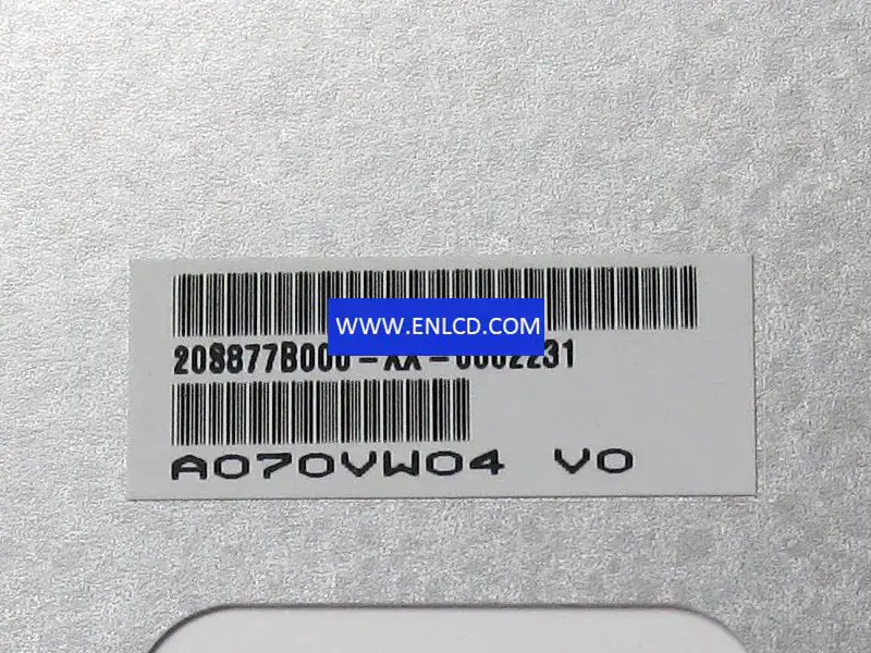 A070VW04 V0 AUO LCD panel replacement