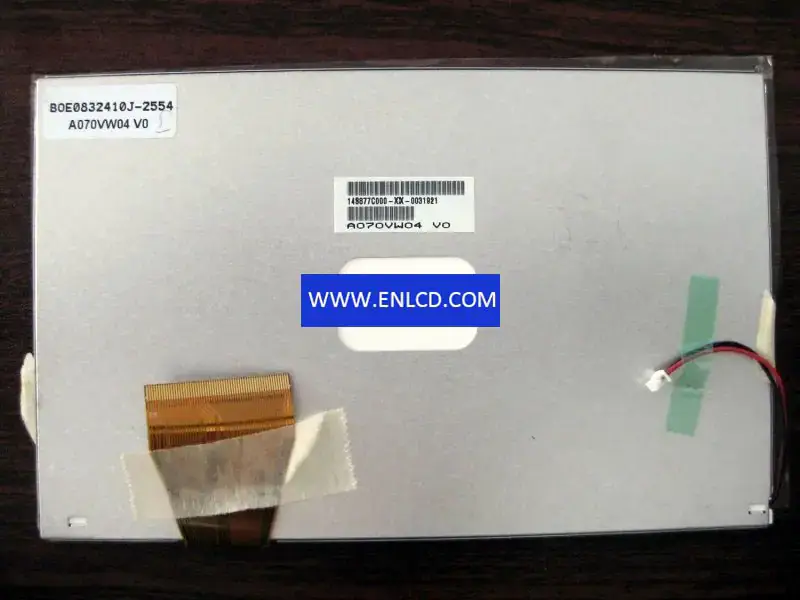AUO A070VW04 V0 LCD panel replacement