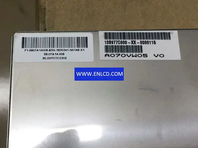 A070VW05 V0 AUO LCD panel replacement
