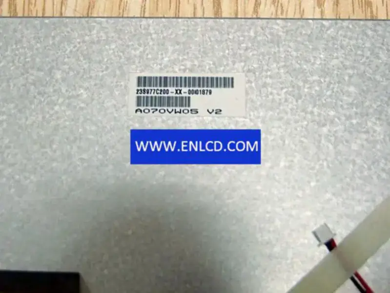 Remplacement du panneau LCD A070VW05 V2 AUO