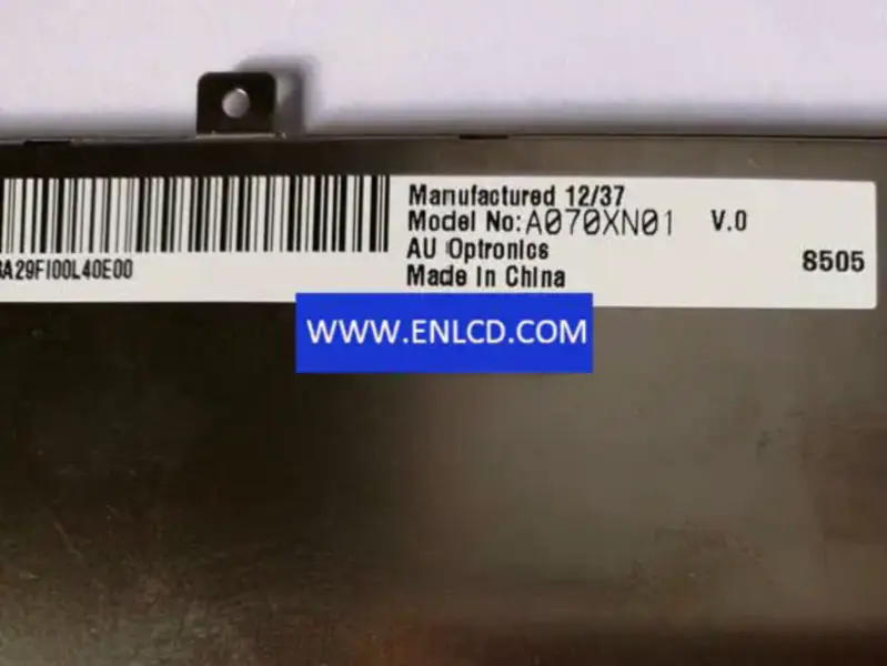 Remplacement du panneau LCD A070XN01 V0 AUO pour PC Netbook