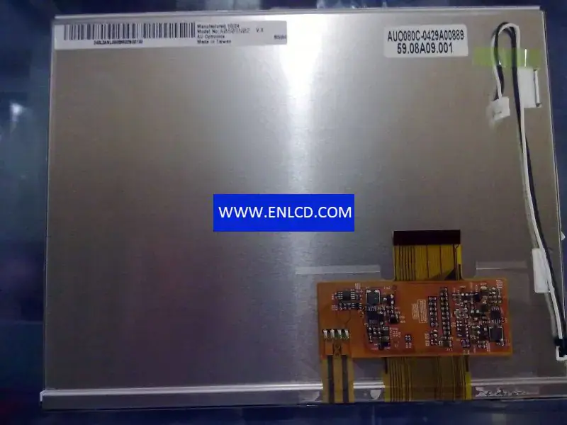A080SN02 V0 AUO LCD panel replacement for Touch Panel