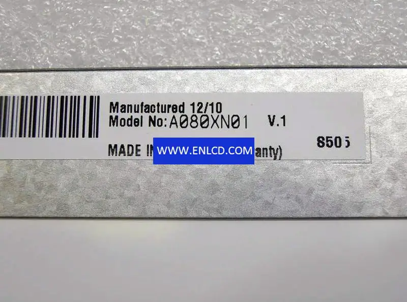Remplacement du panneau LCD A080XN01 V1 AUO