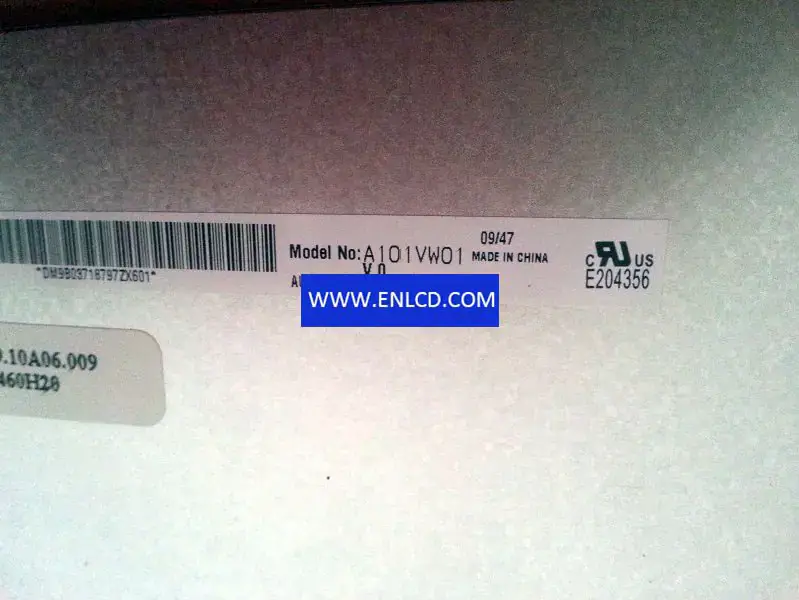 A101VW01 V0 AUO LCD panel replacement