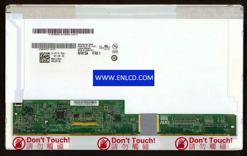 B101AW01 V2 HW5A AUO LCD panel replacement