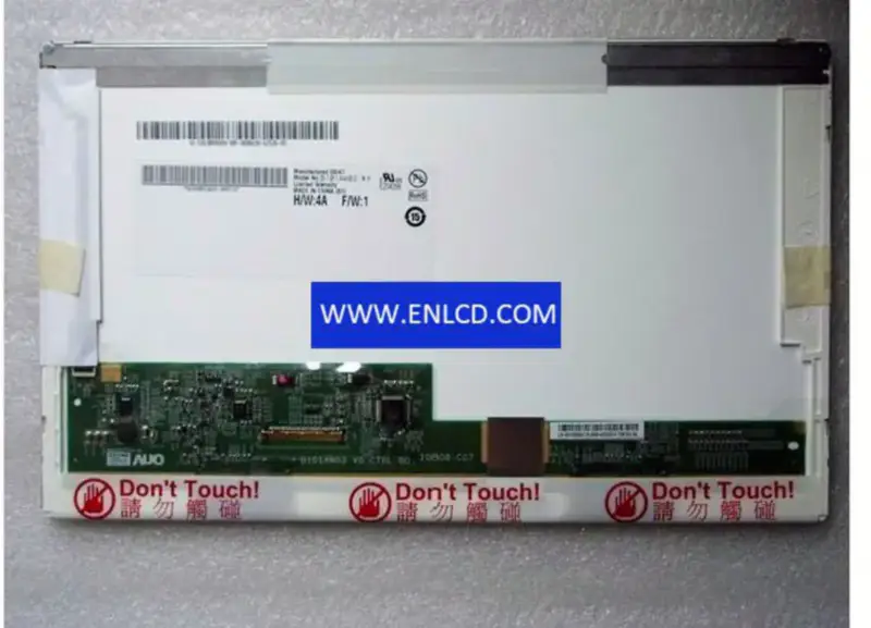 B101AW03 V1 AUO LCD panel replacement for Touch Panel