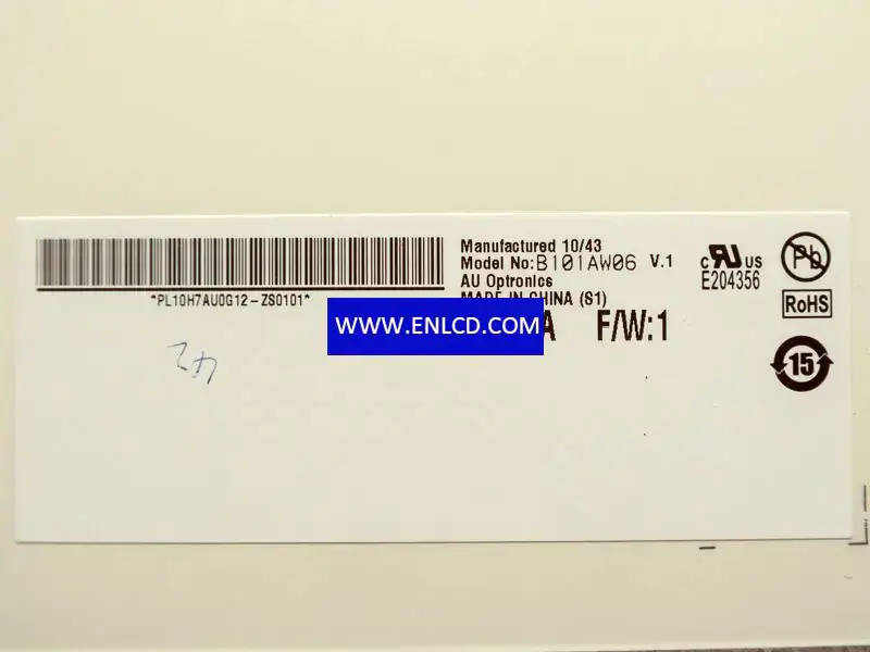 B101AW06 V1 HW1A AUO Zamiennik panelu LCD do panelu dotykowego