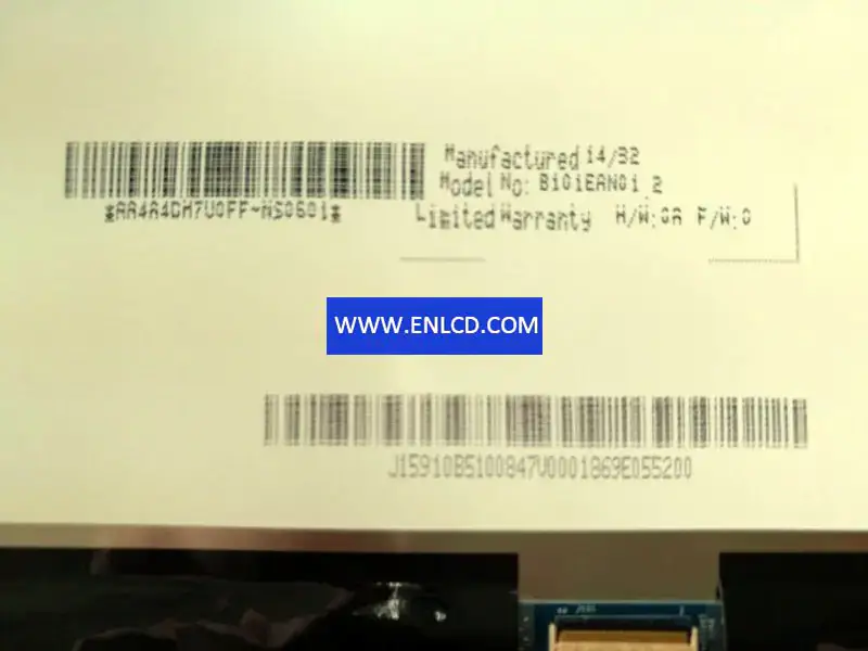B101EAN01.2 Remplacement du panneau LCD AUO pour écran tactile