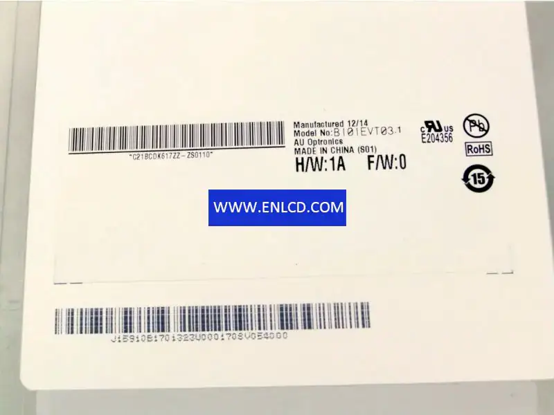 B101EVT03.1 AUO LCD panel replacement