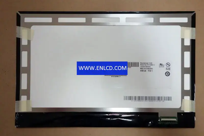 B101UAN01.7 HW2A AUO Remplacement du panneau LCD pour Pad et tablette