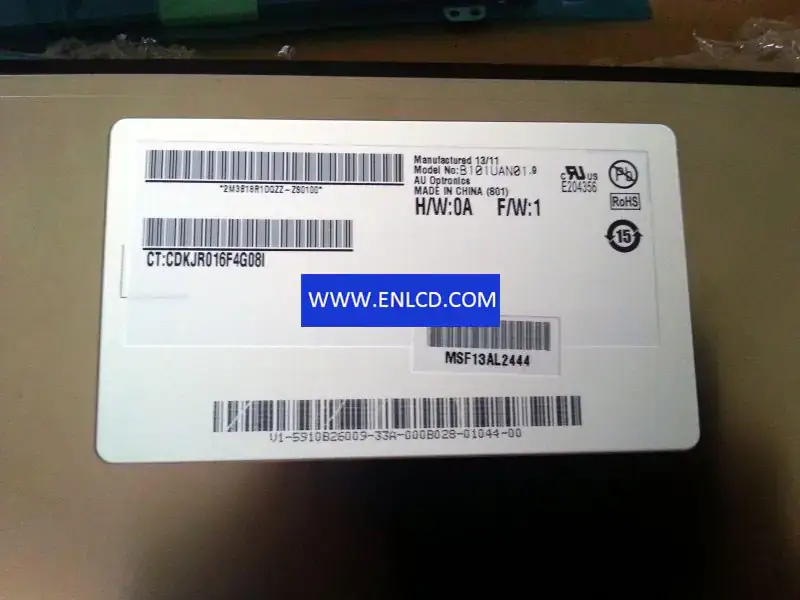 B101UAN01.9 AUO LCD panel replacement for Pad & Tablet