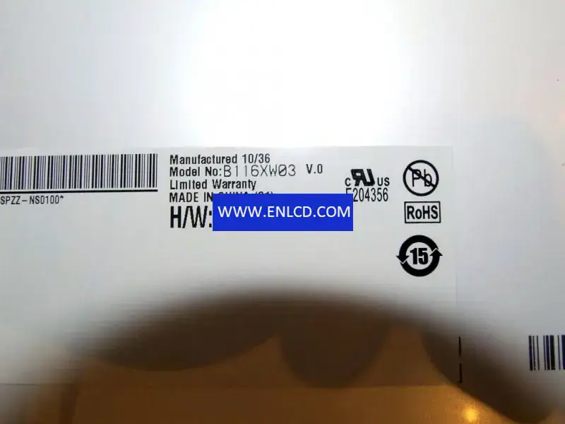 B116XW03 V0 AUO Wymiana panelu LCD