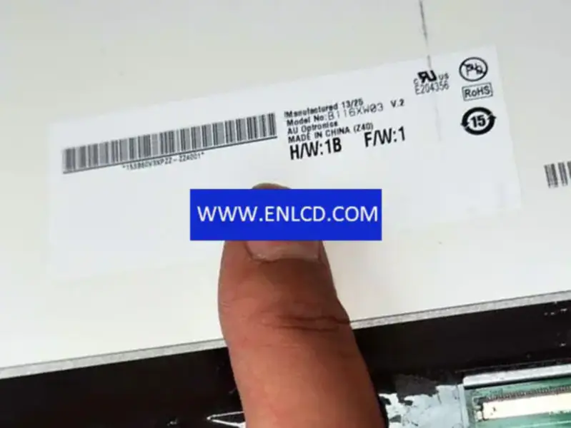 B116XW03 V2 AUO Wymiana panelu LCD