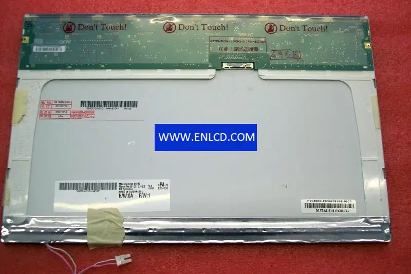Remplacement du panneau LCD B121EW02 V0 AUO