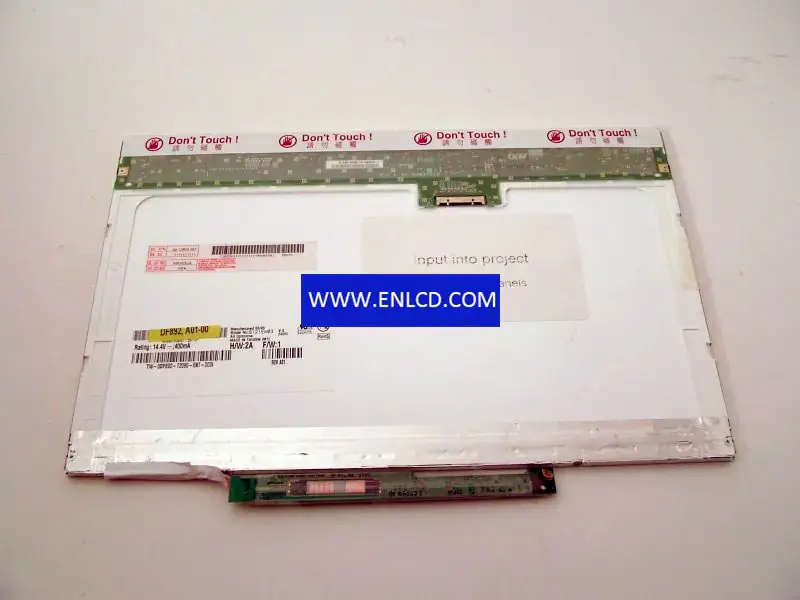 B121EW03 V0 AUO LCD panel replacement for Touch Panel