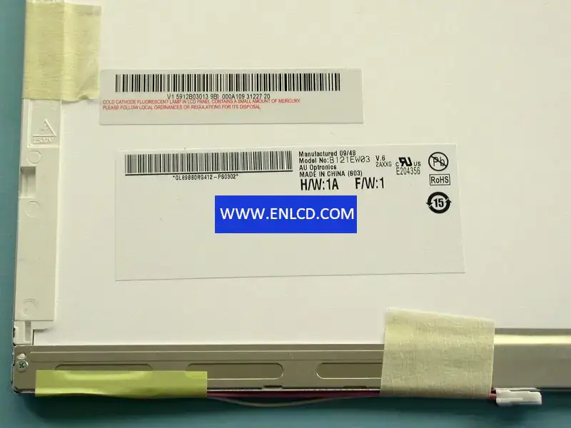 B121EW03 V6 AUO Zamiennik panelu LCD do laptopa