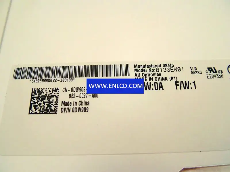 B133EW01 V9 AUO LCD panel replacement for Laptop