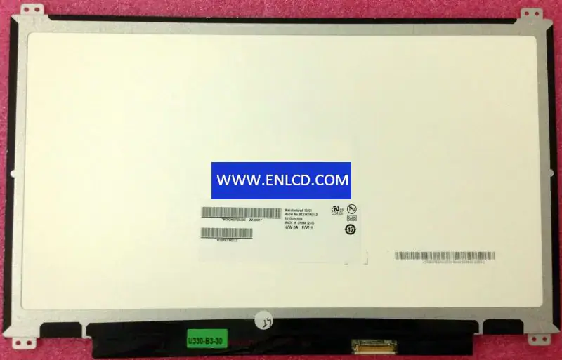 Remplacement du panneau LCD B133XTN01.3 AUO pour ordinateur portable